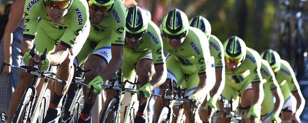 Cannondale finish second