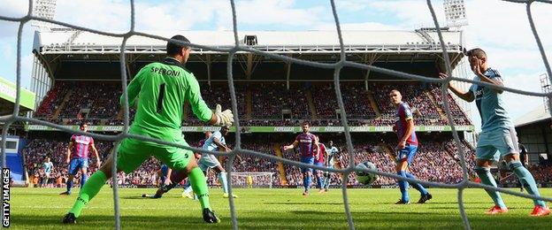 West Ham beat Crystal Palace 3-1