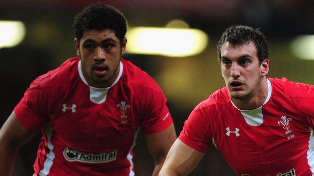 Toby Faletau and Sam Warburton