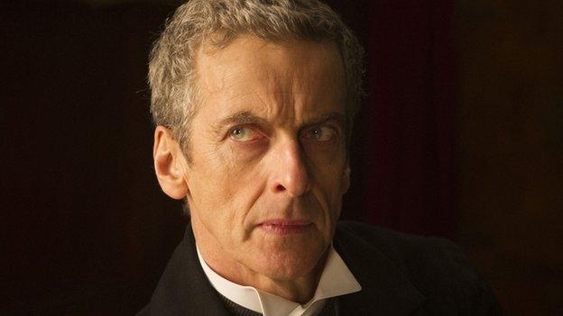 Peter Capaldi as the Doctor