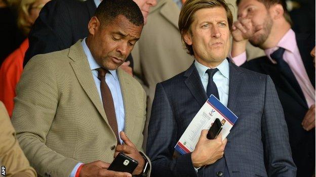 Mark Bright and Steve Parish