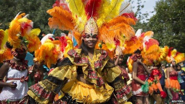 Notting Hill Carnival procession