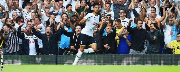 Tottenham winger Nacer Chadli