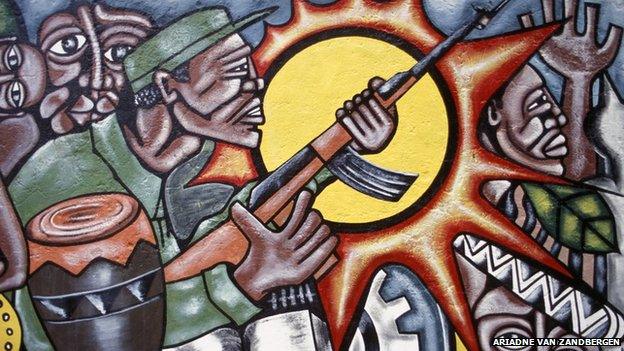 After winning independence Mozambique's Frelimo fighters became the governing party but were soon pitched into a civil war against rebels backed by neighbouring South Africa.