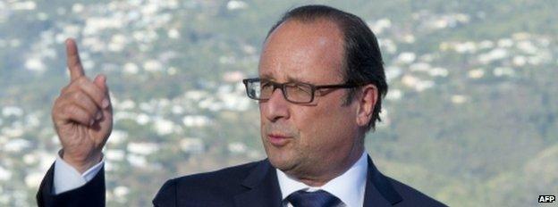 French President Francois Hollande (21 August)