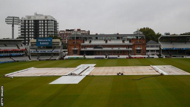 Rain at Lord's