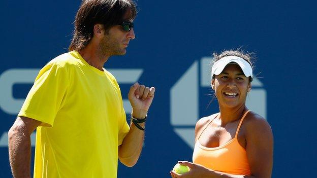 Heather Watson and Diego Veronelli