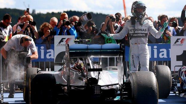 Rosberg says his version of events is "very different" to Hamilton's