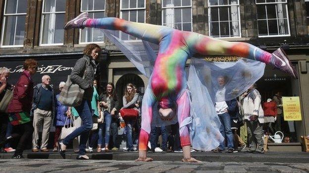 Performer at Edinburgh Festival Fringe