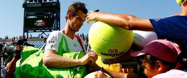 Andy Murray will next face German qualifier Matthias Bachinger in the second round