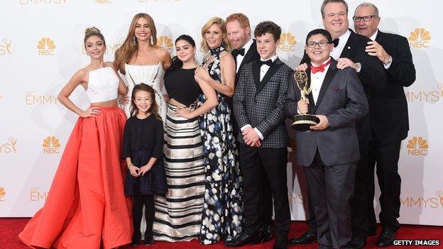 The cast of Modern Family