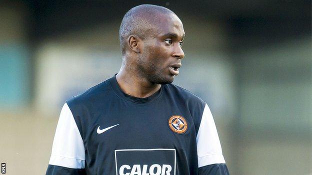 Dundee United striker Kudus Oyenuga