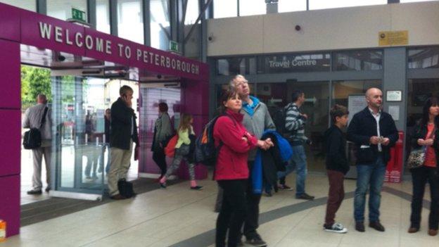 Peterborough train station