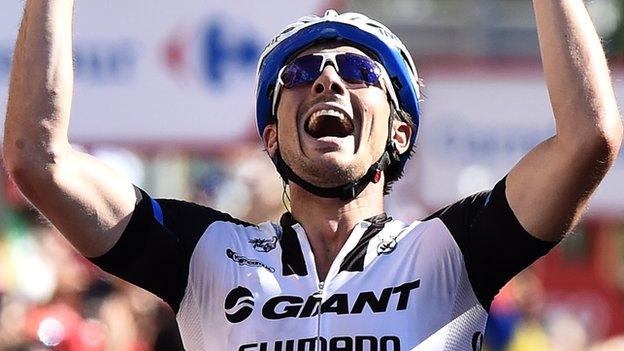 John Degenkolb wins stage four of the Vuelta a Espana