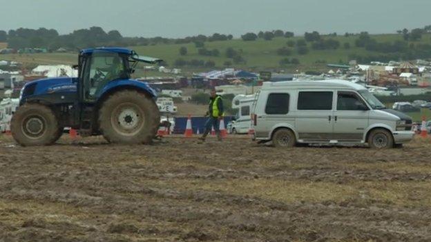 Tractor at the Great Dorset Steam Fair