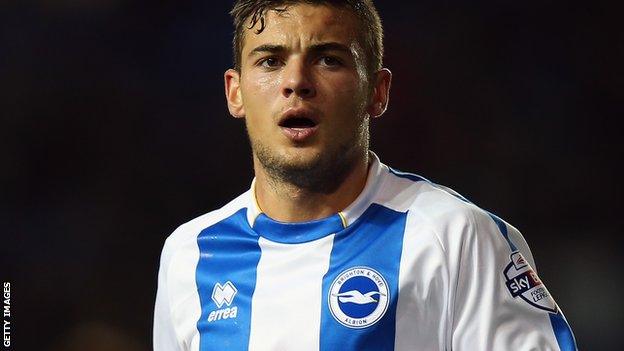 Jake Forster-Caskey of Brighton