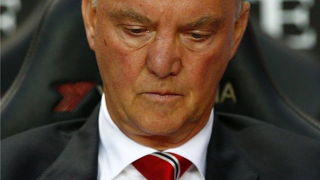 Manchester United manager Louis van Gaal