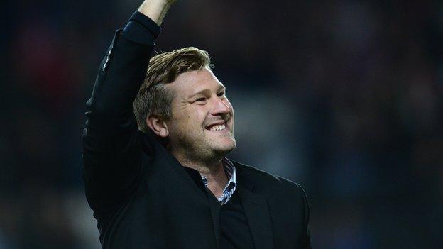 MK Dons boss Karl Robinson