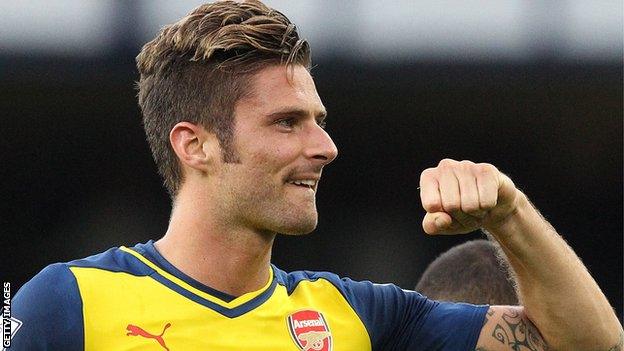 Giroud will remain Arsenal's number one striker - even if he is ruled out for three months