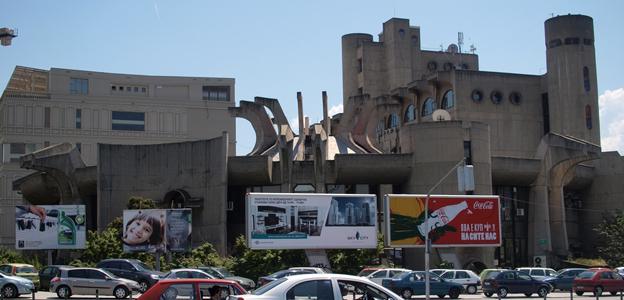 Post office and telecoms building