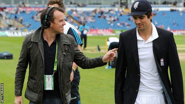 Graeme Swann and Alastair Cook