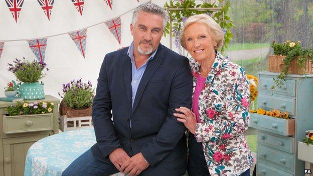 Paul Hollywood and Mary Berry