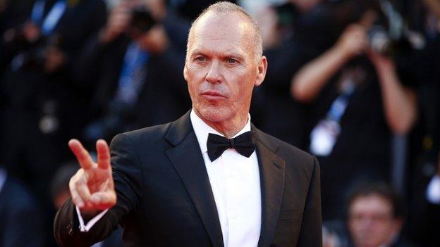 Michael Keaton at the Venice Film Festival