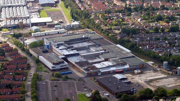 Nestle Fawdon factory