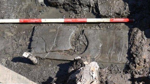 Toilet unearthed at Vindolanda