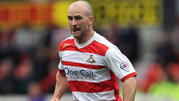 Doncaster Rovers midfielder Paul Keegan