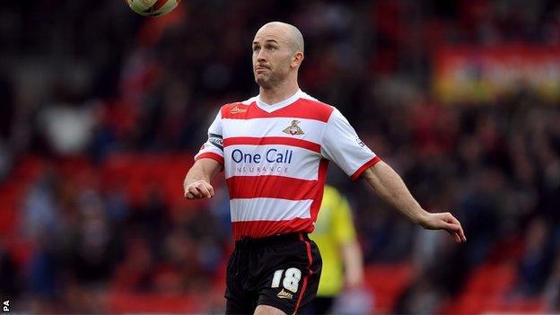 Doncaster Rovers midfielder Paul Keegan