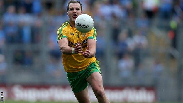 Donegal captain Michael Murphy