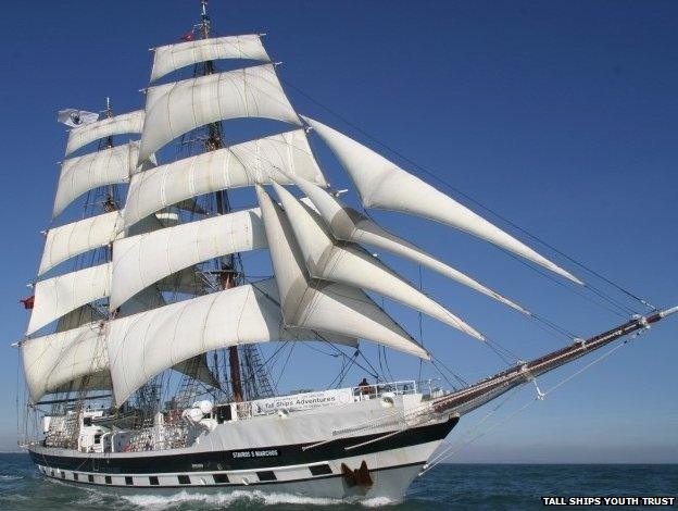 Tall ship (Pic: Tall Ships Youth Trust)