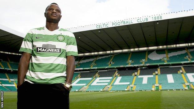 New Celtic arrival Wakaso Mubarak