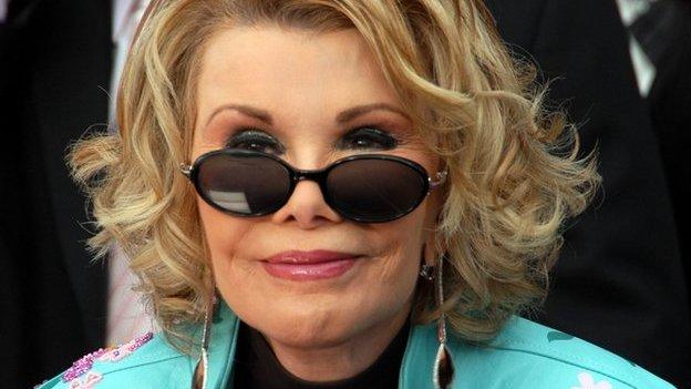 Joan Rivers at the Oscars in 2005