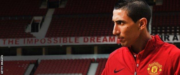 New Manchester United signing Angel Di Maria