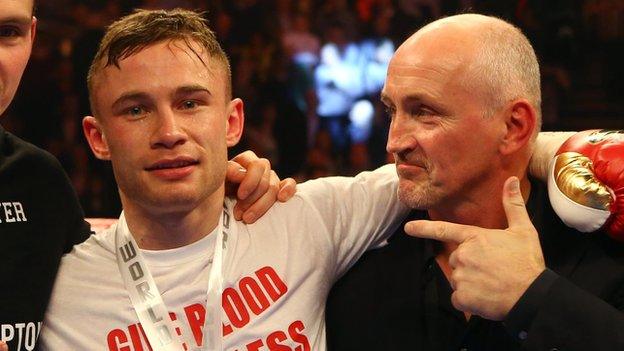 Carl Frampton and Barry McGuigan