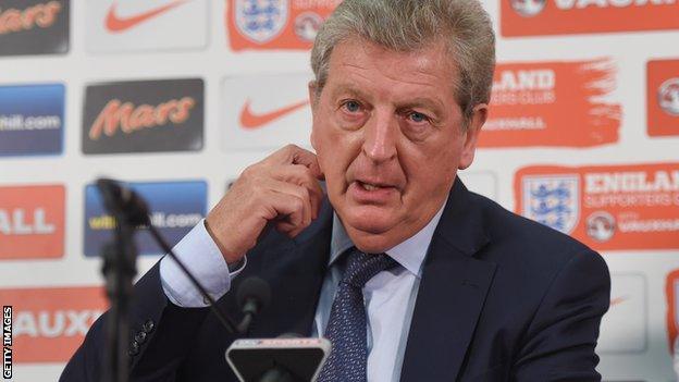 England manager Roy Hodgson