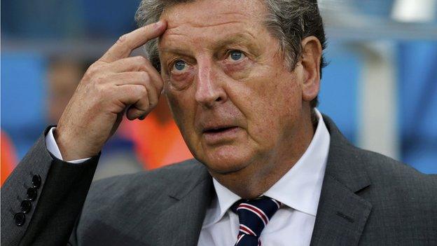 England manager Roy Hodgson