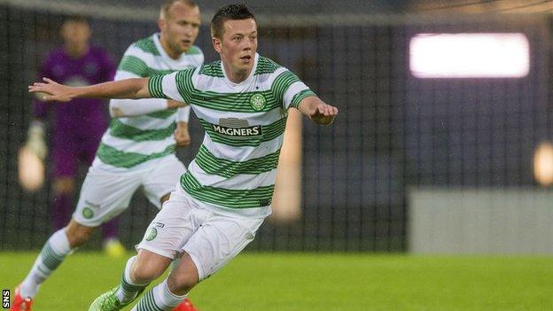 Celtic forward Callum McGregor