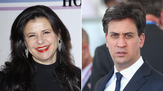 Tracey Ullman; Ed Miliband