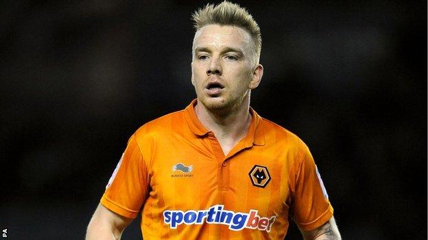 Wolves midfielder Jamie O'Hara