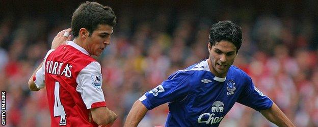 Arteta and Fabregas