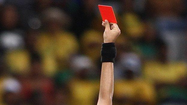 Red card