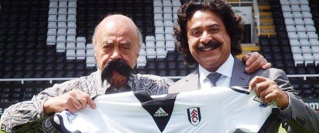 Mohamed Al Fayed (left) and Shahid Khan