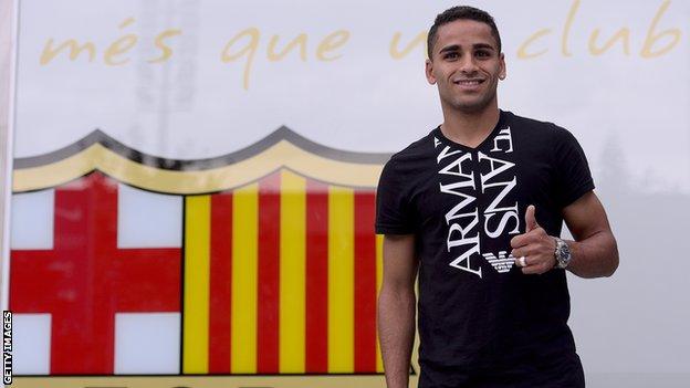 Barcelona sign defender Douglas