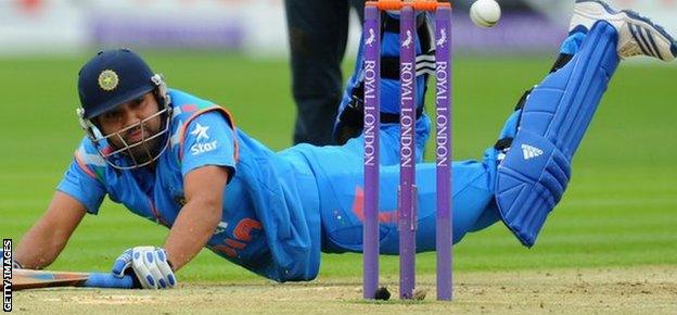 India's Rohit Sharma