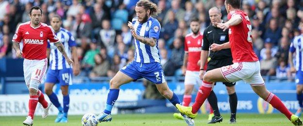 Stevie May of Sheffield Wednesday