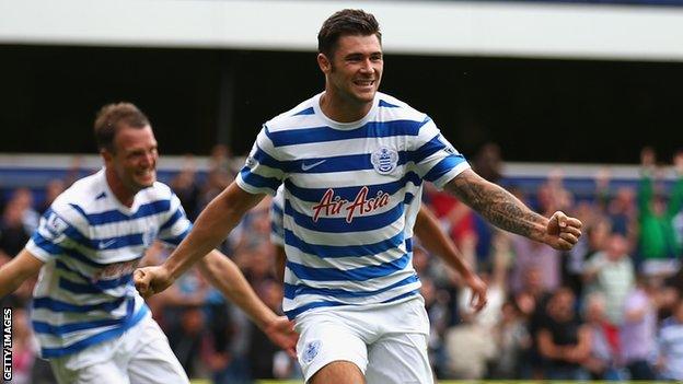 QPR striker Charlie Austin