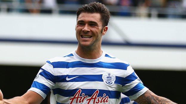 QPR striker Charlie Austin